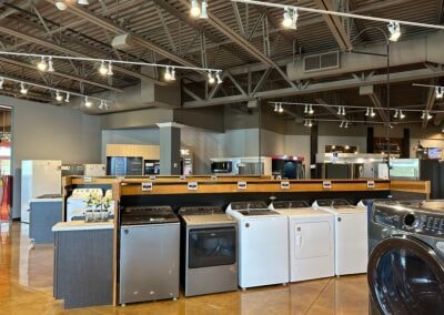 Colder's – appliance showroom overview with ESL pricing