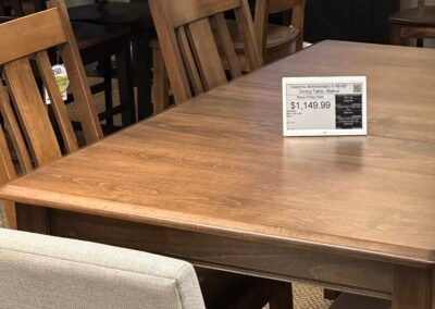 Steinhafels – ESL Black Friday sale tag on area rug display