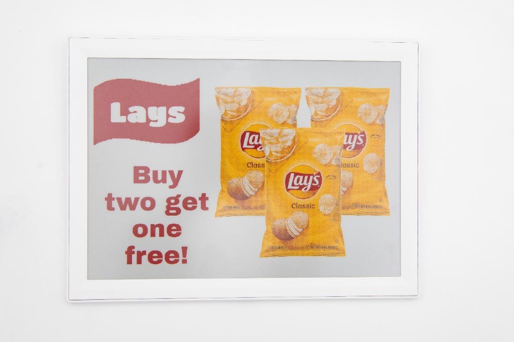 Lays chips ESL promotion display